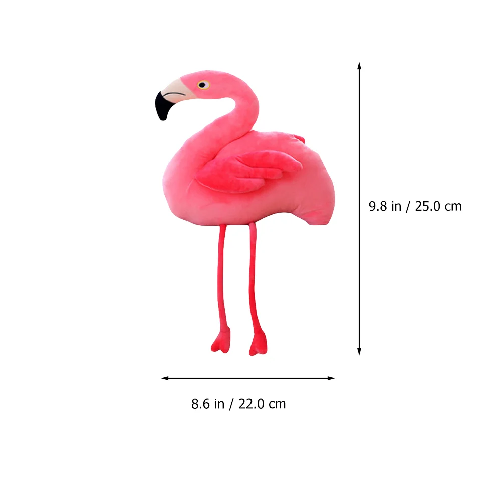 Игрушка с фламинго декоративная игрушка в виде животного украшение для дивана