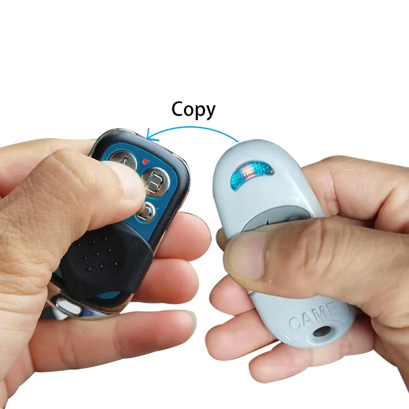 

433MHz RF copy and copy remote control clone function transmitter garage door electric key access gate CAME remote control autom