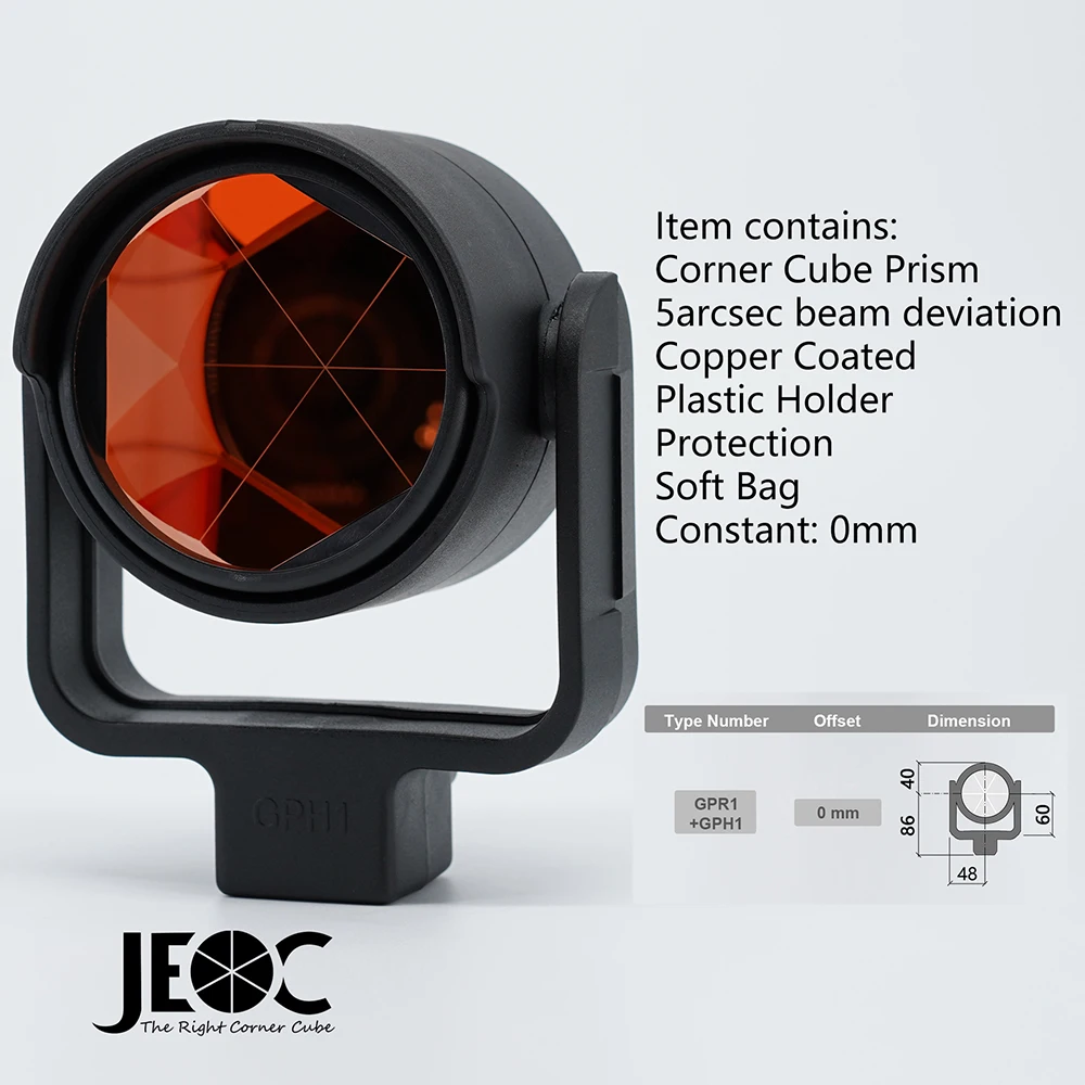 JEOC GPR1+GPH1 Простая отражающая призма геодезический отражатель для системы