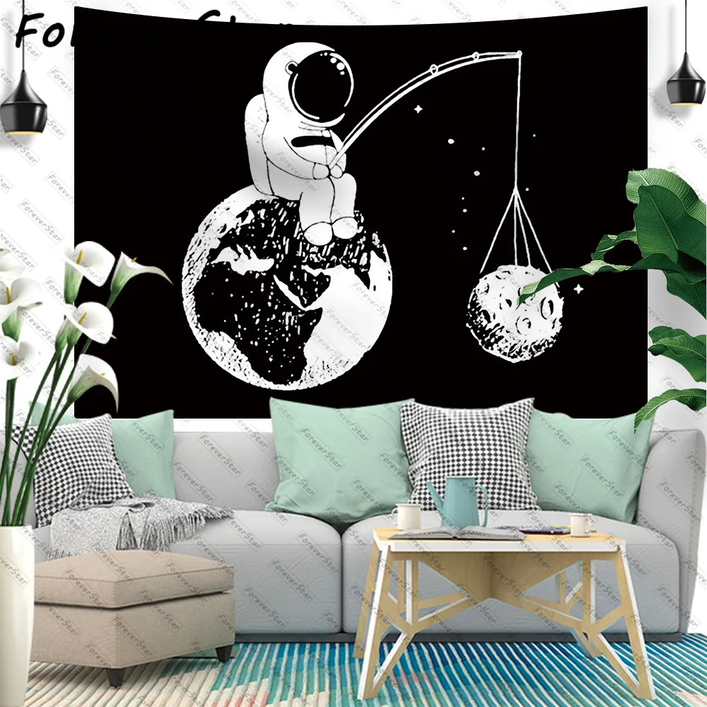 

ForeverStar, дизайнерские настенные подвесные гобелены для колледжа, спальни, домашний декор для гостиной