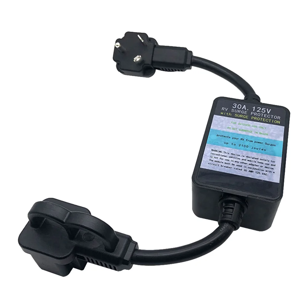 

30 Amp RV Surge Protector 4100 Joules Protection RV Power Defender Voltage Protector Analyzer Diagnostic Tools US Plug
