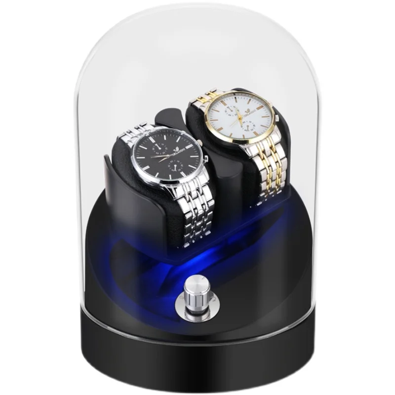 Automatic Watch Winder Mechanical Watches Storage Box Transparent Silent Watch Winder Box Storage Organizer Display Gift Ideas
