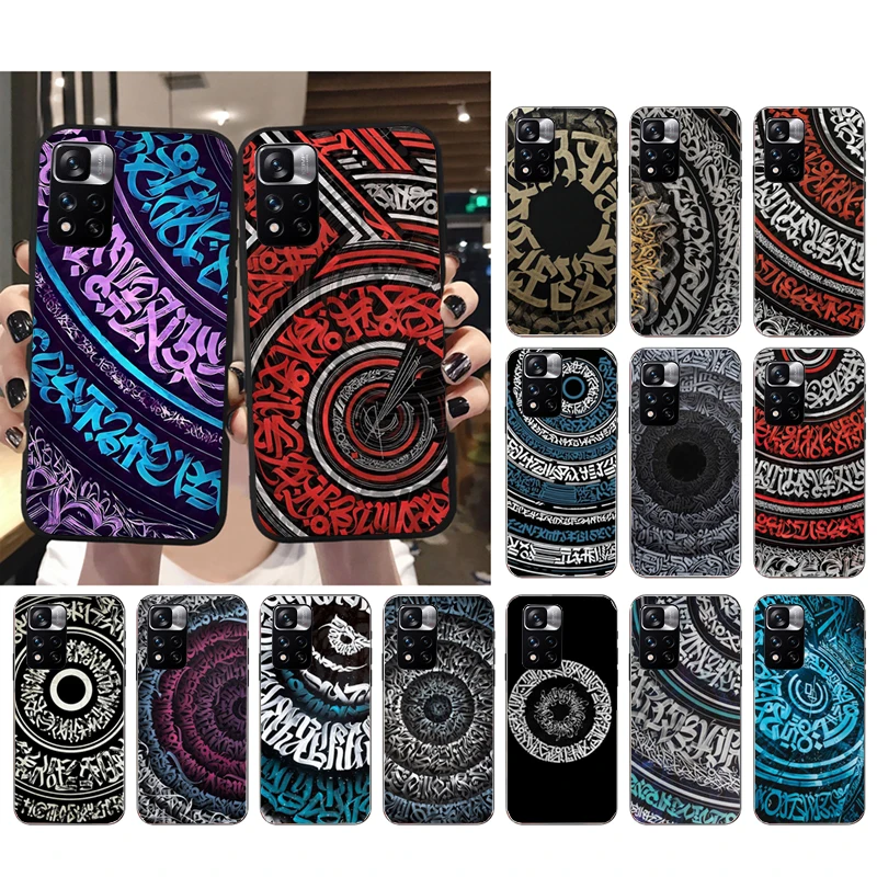 

Phone Case For Xiaomi Redmi Note 12Pro 11 11S 11T Pro 10 9Pro Note10S Redmi 10 9 10C 9C Pokras Lampas Art Graffiti Case
