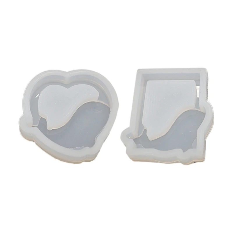

Quicksand Resin Casting Molds,Resin Art Shaker Mold,Crystal Silicone Hollow Mold
