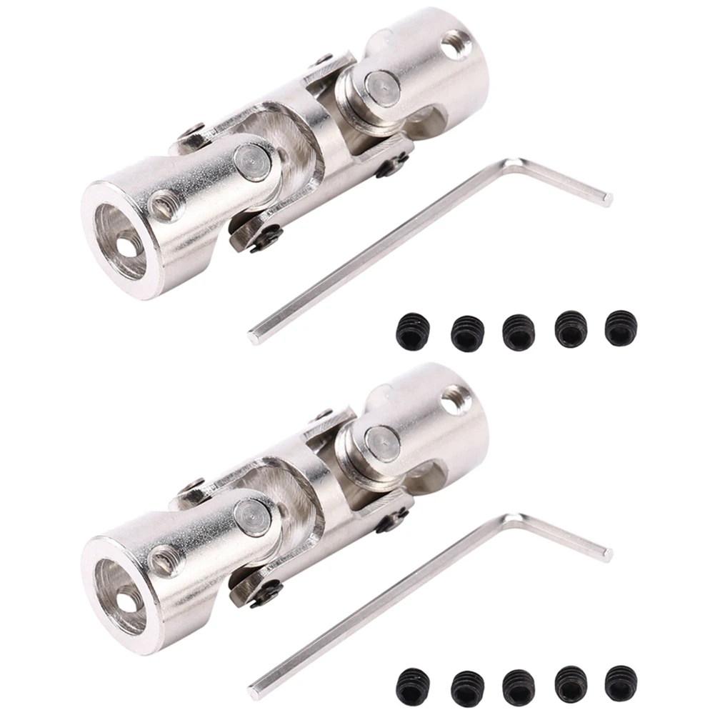 

2X Rc двойной универсальный шарнир карданный шарнир шарнирные соединения с винтом, 4x4 мм