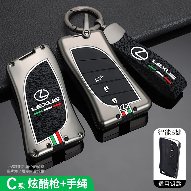 Фото Светящийся автомобильный умный ключ, чехол для Lexus RX 300 330 350 400h Is 250 200 LX470 570 GX460 470 CT200h ES GS RX LX GS GX NX №1