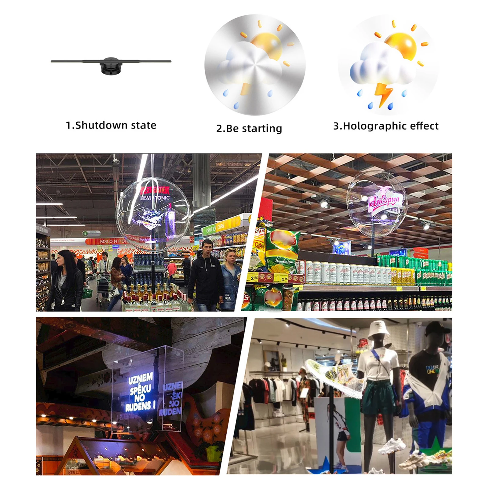 Голографический проектор PD42 Вентилятор