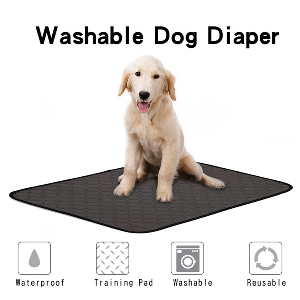 

Dog Pet Diaper Mat Urine Absorbent Environment Protect Diaper Mat Waterproof Reusable Training Pad Dog Car Seat Cover Dog bed