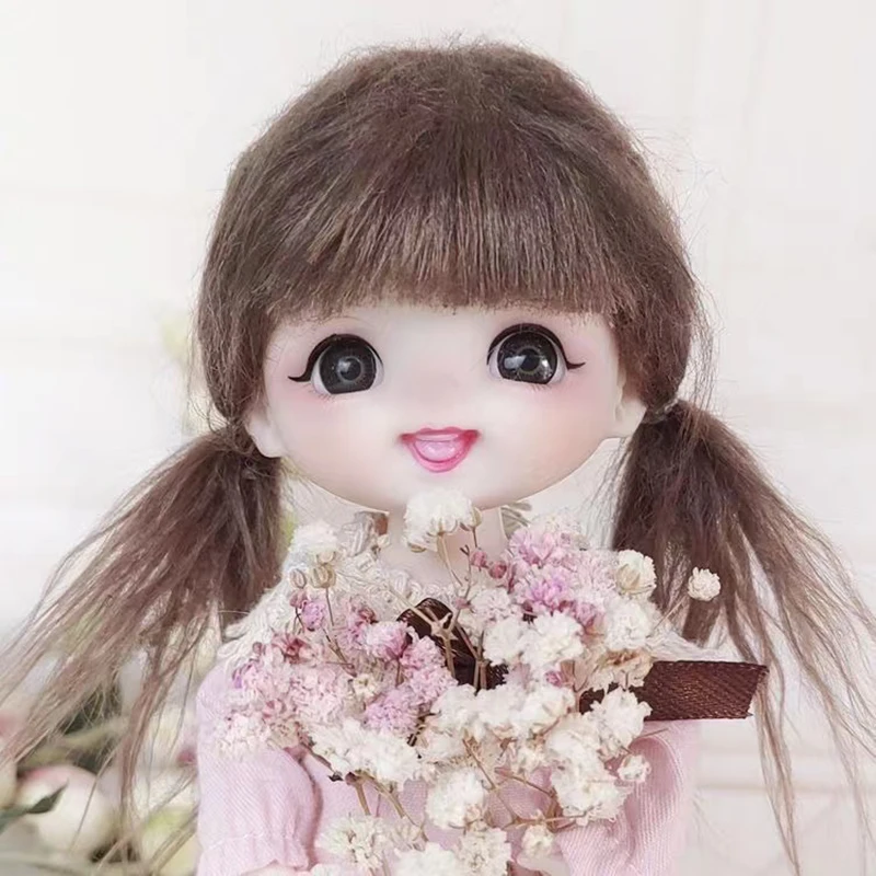 

Парик для куклы SD BJD, подходит для куклы 1/12, 1/8, 1/6, 1/4, с короткими вьющимися волосами, «сделай сам», без отделки, парик, игрушки, аксессуары, наряд для куклы