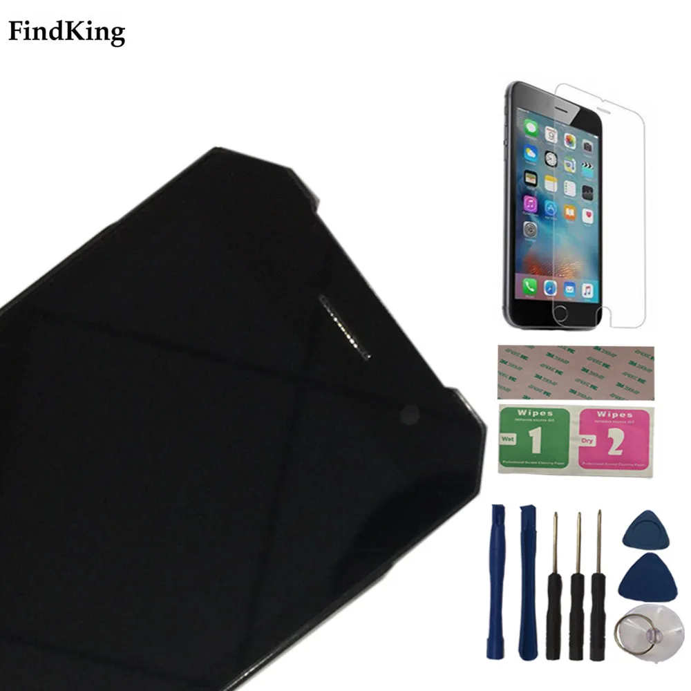 lcd display with frame for nomu s30 mini touch screen digitizer panel assembly touchscreen phone parts tools free global shipping