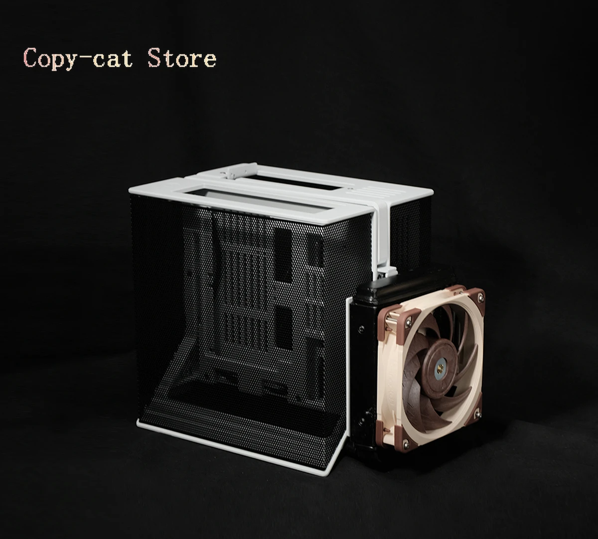 Новинка 2022 года [XPROTO Mini] XTIA ITX Open 1U Core Display полностью алюминиевый вертикальный