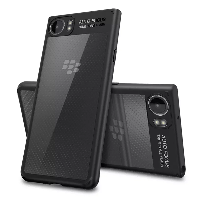 

360 Full Protection Shockproof Case For Blackberry KEYONE Case TPU Soft Frame Transparent Acrylic Cover For Blackberry Keytwo