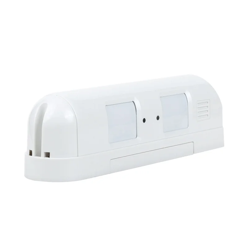 Outdoor Wired Dual Curtain Passive Infrared Sensor IP55 Defense Motion Detector Anti Pet Suitable for House Factory Protection