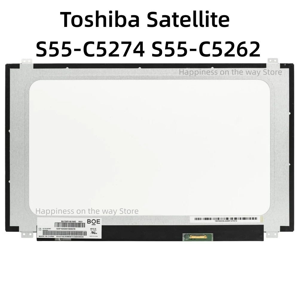 

For Toshiba Satellite S55-C5274 S55-C5262 LCD Screen 15.6" 1366x768 HD Display