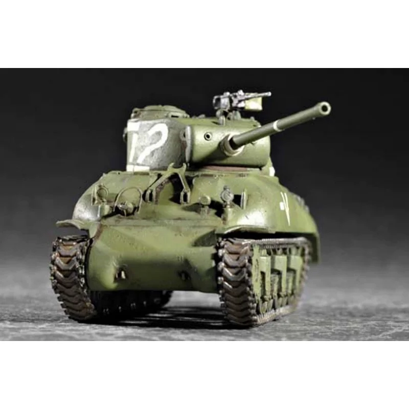 Средний танк Sherman 1/72 USS M4A1 главный боевой в сборе военная модель