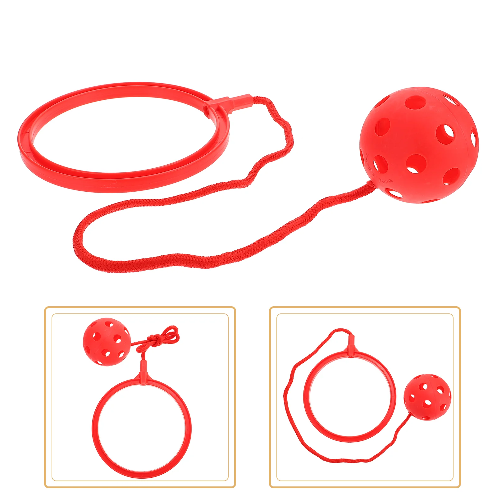 

Children's Bouncing Ball Train Supply Ankle Jump Fitness Equipment Plastic Jumping Ring