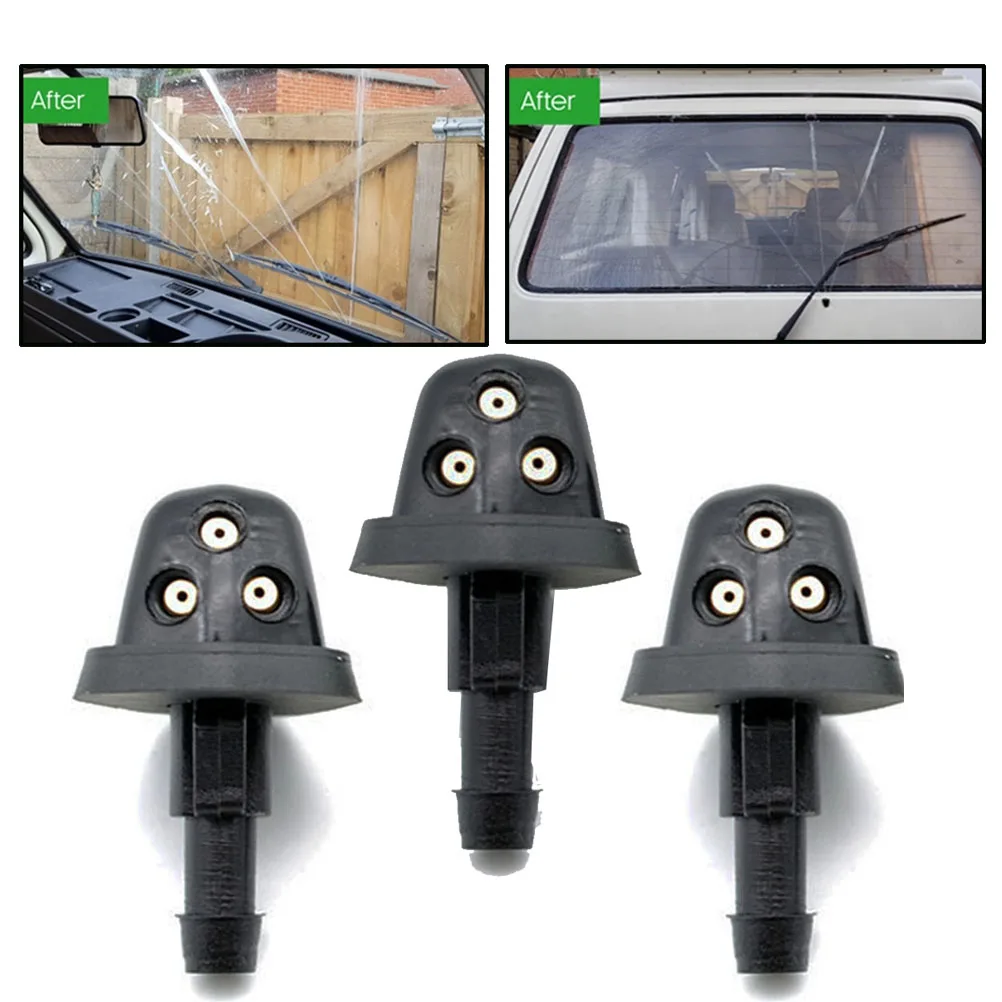 

3 шт., насадки для омывателя лобового стекла, для VW T25 T3 Vanagon Golf 1/ 2 LT Passat 32