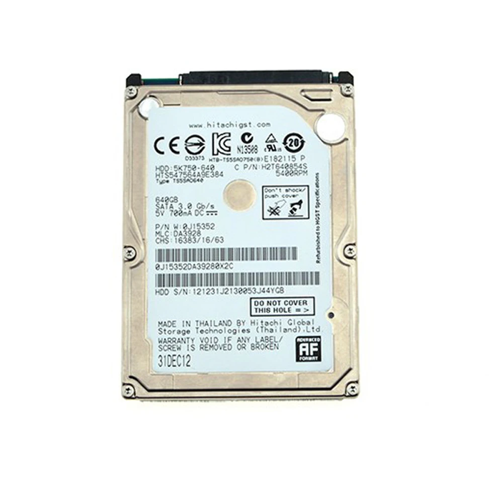 5pcs Hard Disk For PS3/4 Game Console Internal Hard Disk SATA Interface 80GB/120GB/160GB/250GB/320GB/500GB/640GB/750GB/1TB