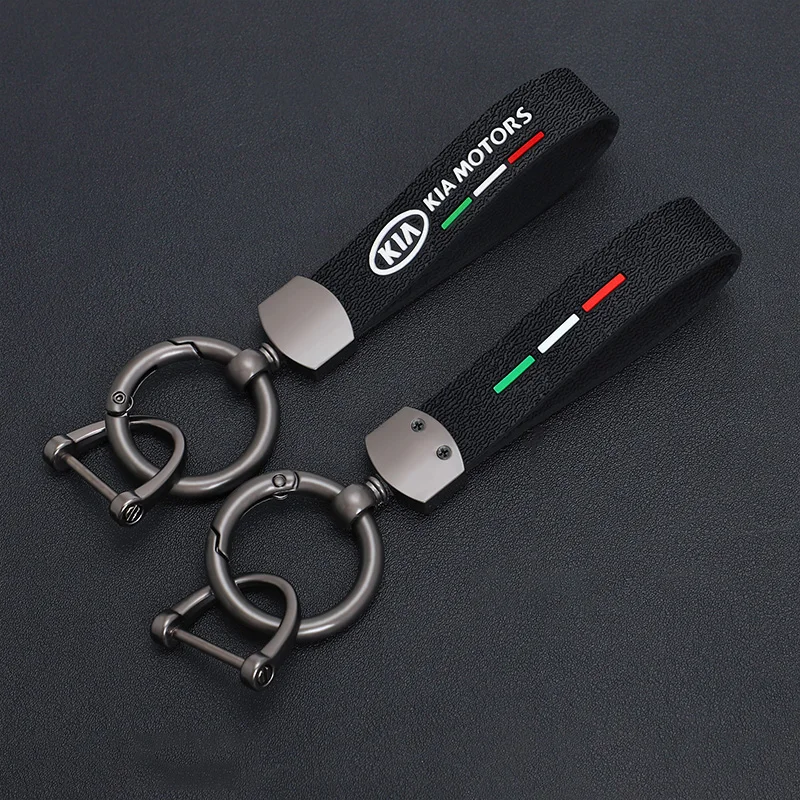 Новый кожаный автомобильный брелок-подвеска подвесной брелок для ключей мужской