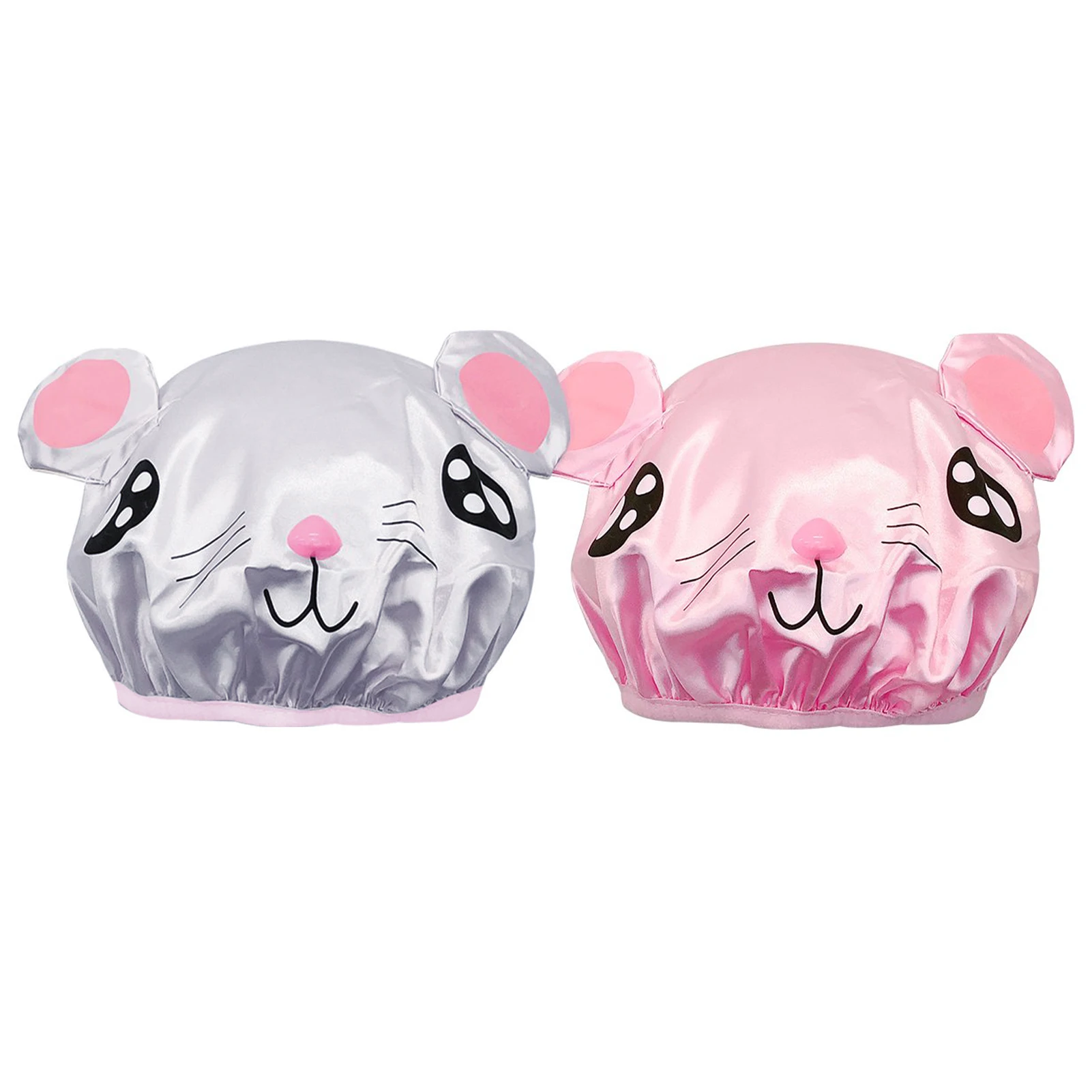 

Эластичная многоразовая Мягкая прочная двухслойная насадка для душа, 2 шт.