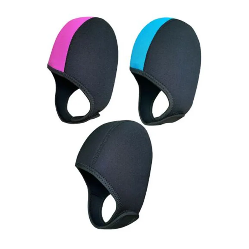 

Men's Women's 2.5mm Neoprene Diving Head Cover Cold Proof Warm Winter Swimming Cap Outdoor Surfing Wading Snorkeling Headgear
