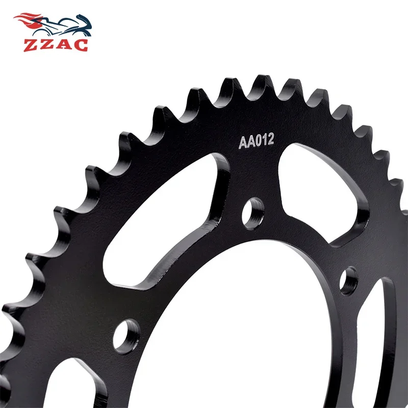 520 43T 46T 20CrMnTi Задняя звездочка мотоцикла для YAMAHA MT-25 YZF-R25 MT-03 YZF-R3 YZF-R7 YZF-R1 FZ6 (Fazer) (S2) (ABS)