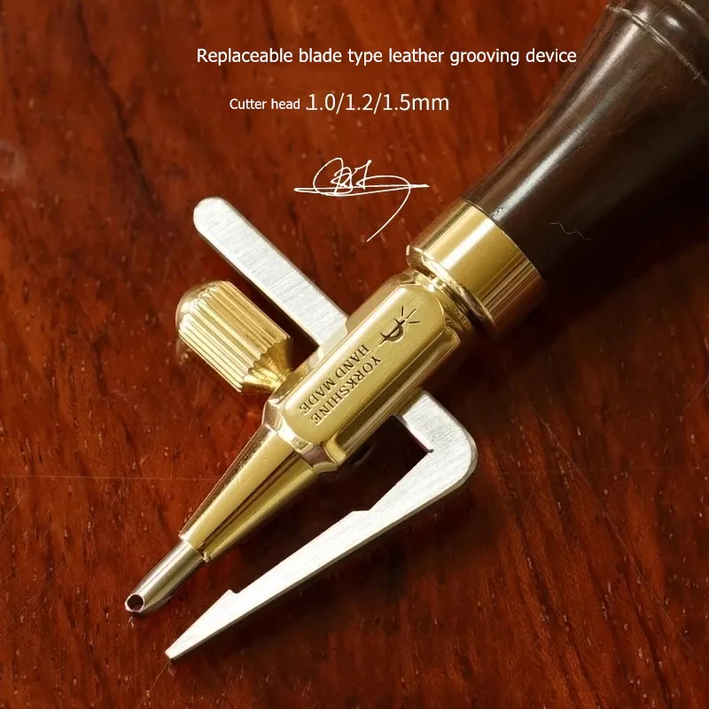 Машина для прорезания кожи YORKSHINE ручной работы Сменное лезвие из стали M390 1 0/1 5/2 0