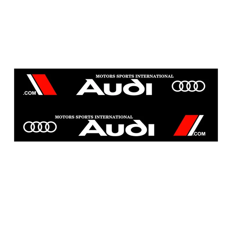 

Наклейки на двери и боковые автомобильные водонепроницаемые, ПВХ наклейки на корпус, окна, аксессуары для Audi A4 B6 B8 B7 A6 C5 C6 C7 A3 A5 Q3 Q5 Q7, 2 шт.