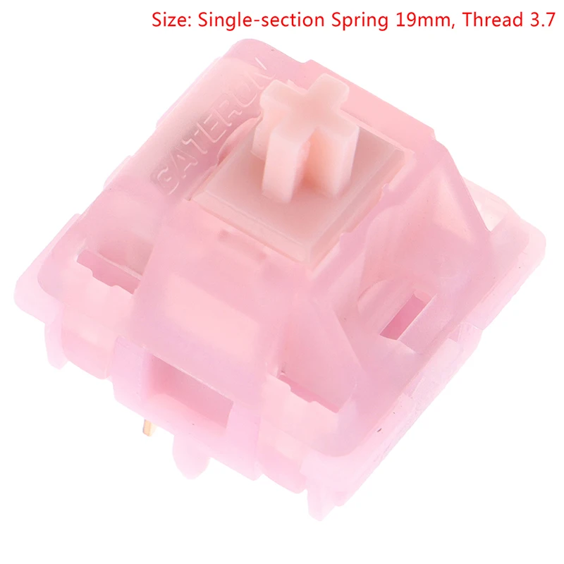 

SWAGKEYS Custom GATERON Pure Barry Mechanical Keyboard Switch 5 Pin DIY Pink POM