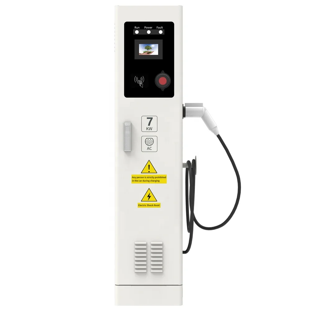 7 кВт 32 А тип 1 OCPP 1.6J зарядное устройство для электромобиля напольная зарядная