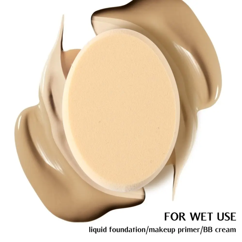 

Multipurpose Makeup Tool Concealer Foundation Cream Cosmetic Puff Powder Puff Wet And Dry Usable Makeup Spong Puff Oval