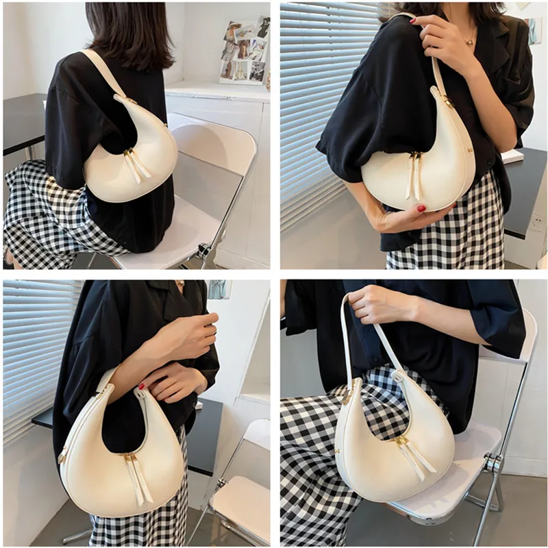 

New Retro Handbag Women's Chain Small Bag Shoulder Underarm Bag Textured Atmosphere Women's Bag
