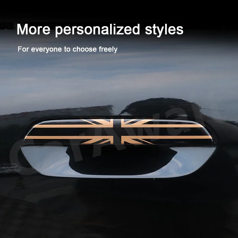 Для MINI Countryman JCW U25 J01 J05 2024 2025 Наклейка на внешнюю дверную ручку Накладка для