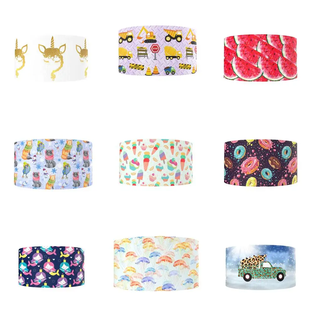 

Fruit Grosgrain Ribbon Fabric Gift Wrapping DIY Sewing Wrapping Art Sewing Bow-knot Crafts Home Packing,5Yc18776