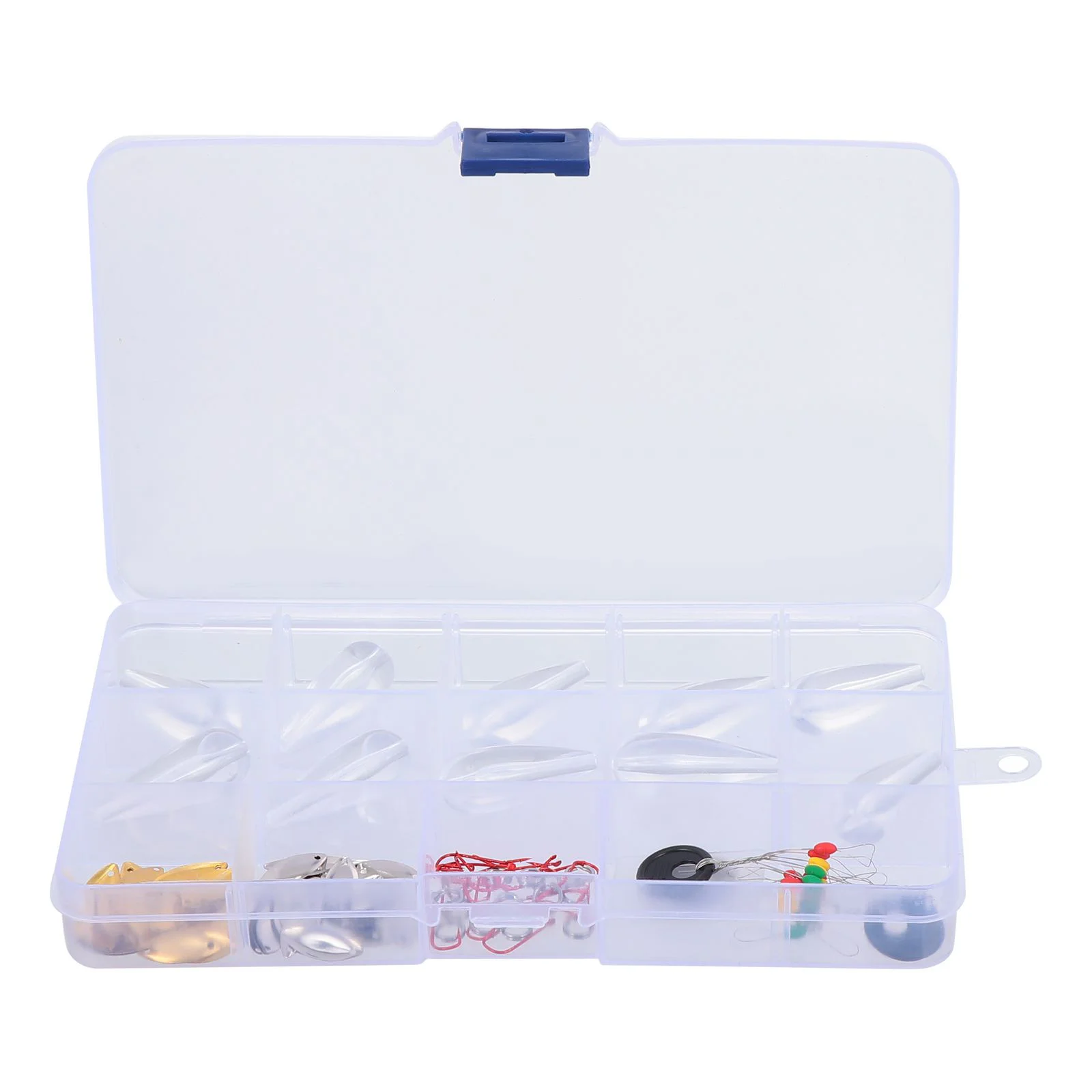 

Tackle Freshwater Lures Kit Lure Baits Box Multifunctional Set Accessories Snaps Swivels Spinnerbait Sinker Weights Casting