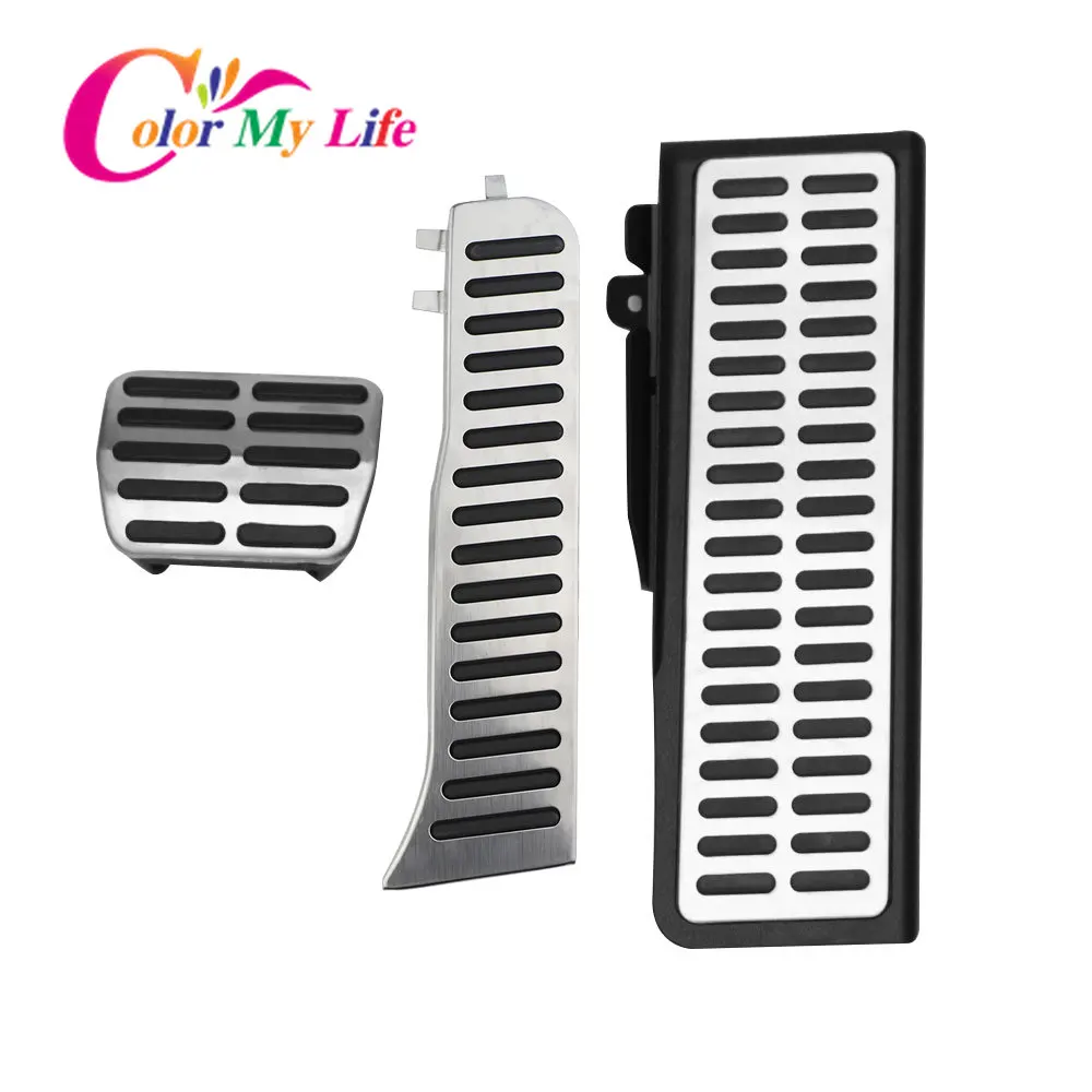 

Автомобильные педали LHD для Volkswagen VW Tiguan 2009-2016, нержавеющая сталь, на строительной подставке, аксессуары для педали