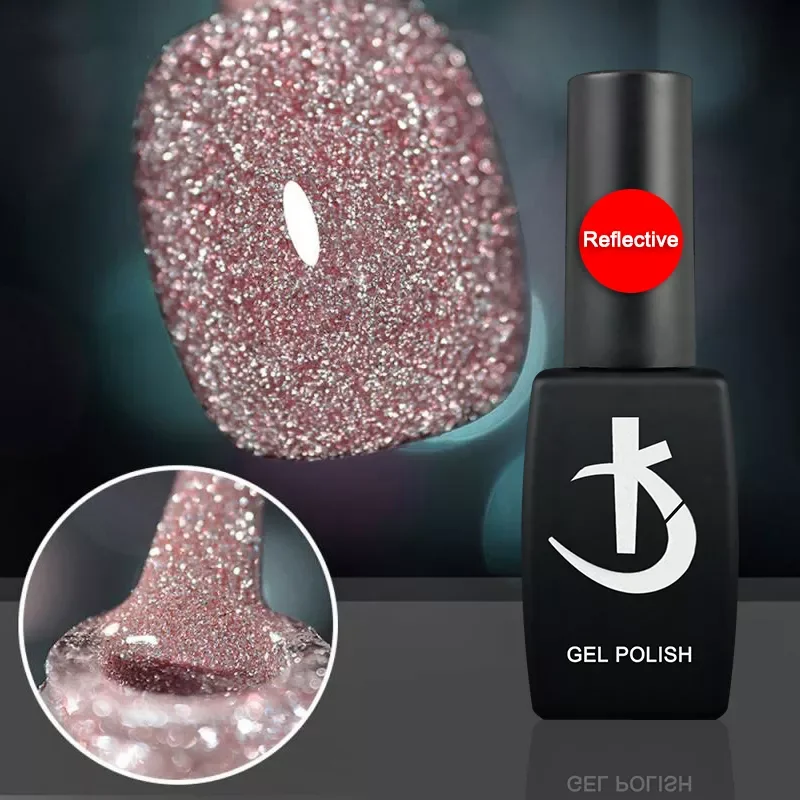 

NEW Latest Broken Diamond Glitter Gel Nail Polish 12ml Semi-permanent Varnish Super Bright Hybrid Nail Polish uv Enamel Gellac