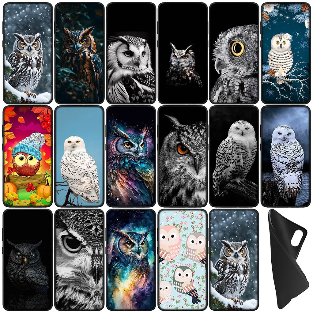 Силиконовый чехол с орлом птицей совой для телефона Huawei Nova 3i 3 5t 2i Mate 10 20 P20 P30 Pro 2 Lite