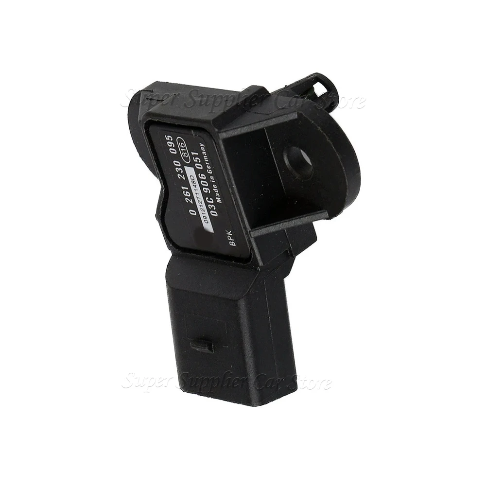 Фото Для VW Eos Polo Jetta Golf Passat Bora Touran Audi A3 A4 A6 Q5 Skoda Seat MAP Датчик давления 03C906051 0261230095 03C 906 051 №2