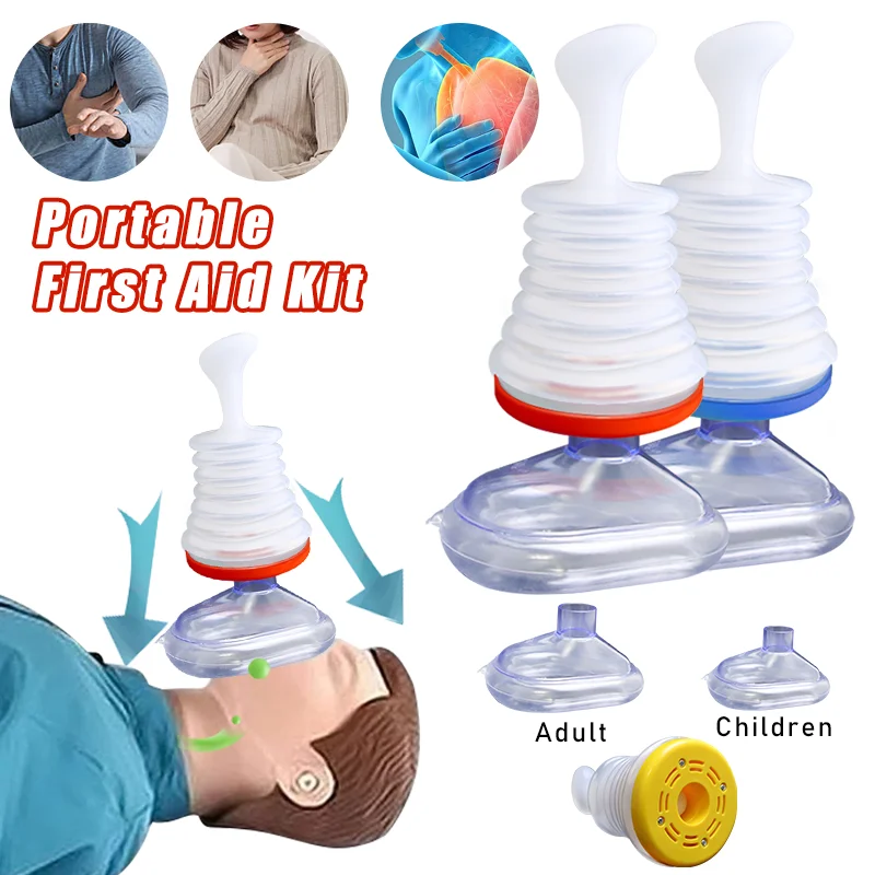 

Rescue Device for Adult and Children Portable First Aid Kit Choking Emergency Device Home Outdoor Anti Choking Rescue Equipment