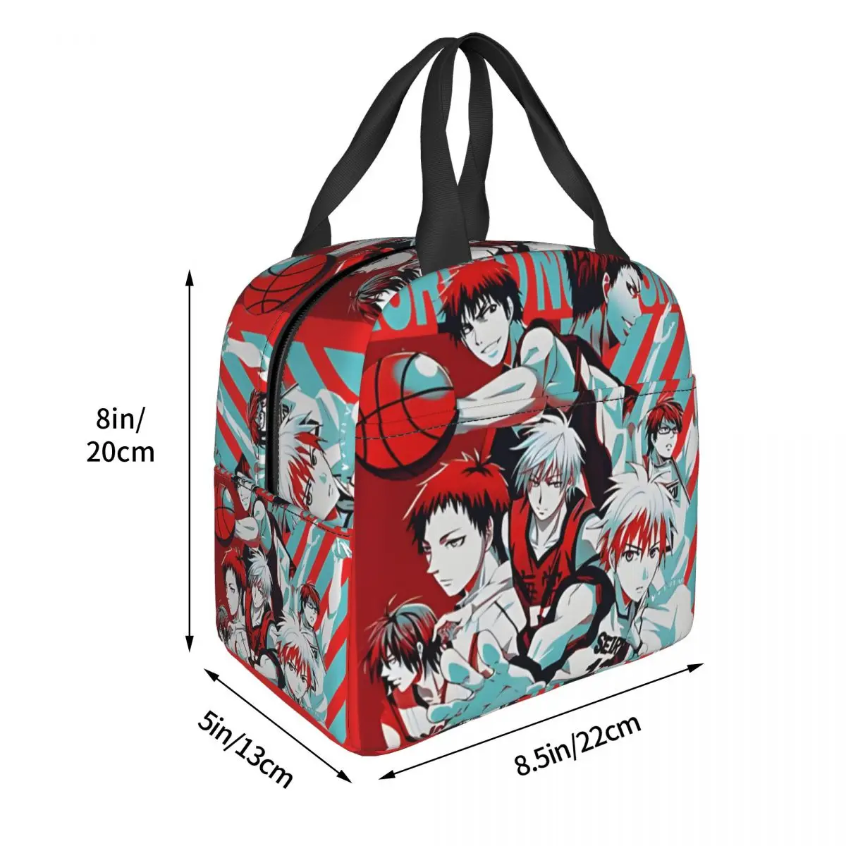 Модный пищевой контейнер Kuroko и баскетбольный герметичный изолированный Haikyuu для