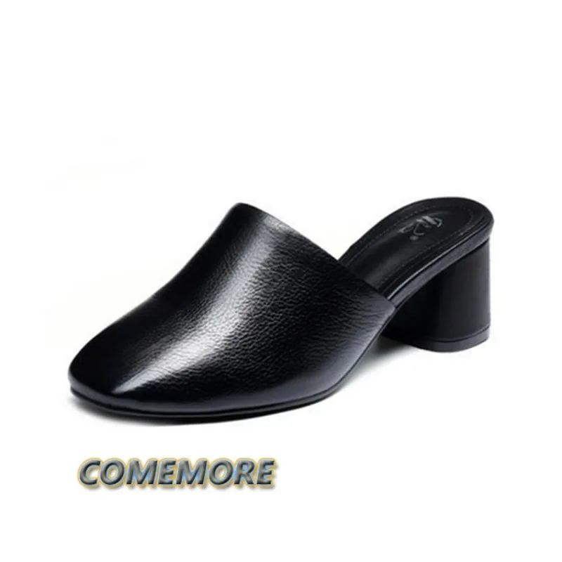 Женские полутапочки Baotou коллекция лето-весна 2024 верхняя одежда модная