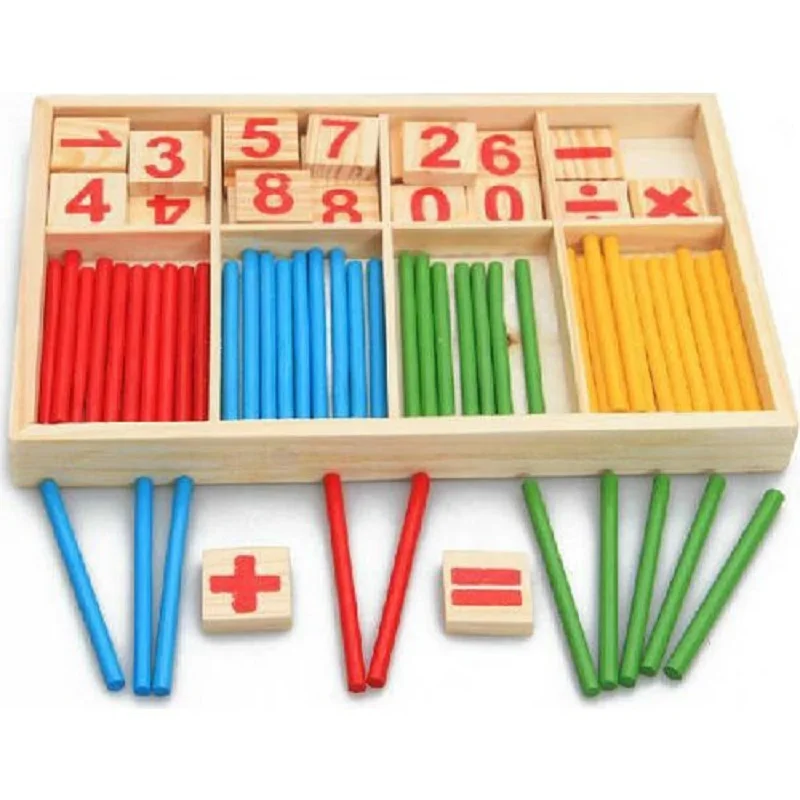 Развивающие деревянные математические игрушки для детей от AliExpress RU&CIS NEW