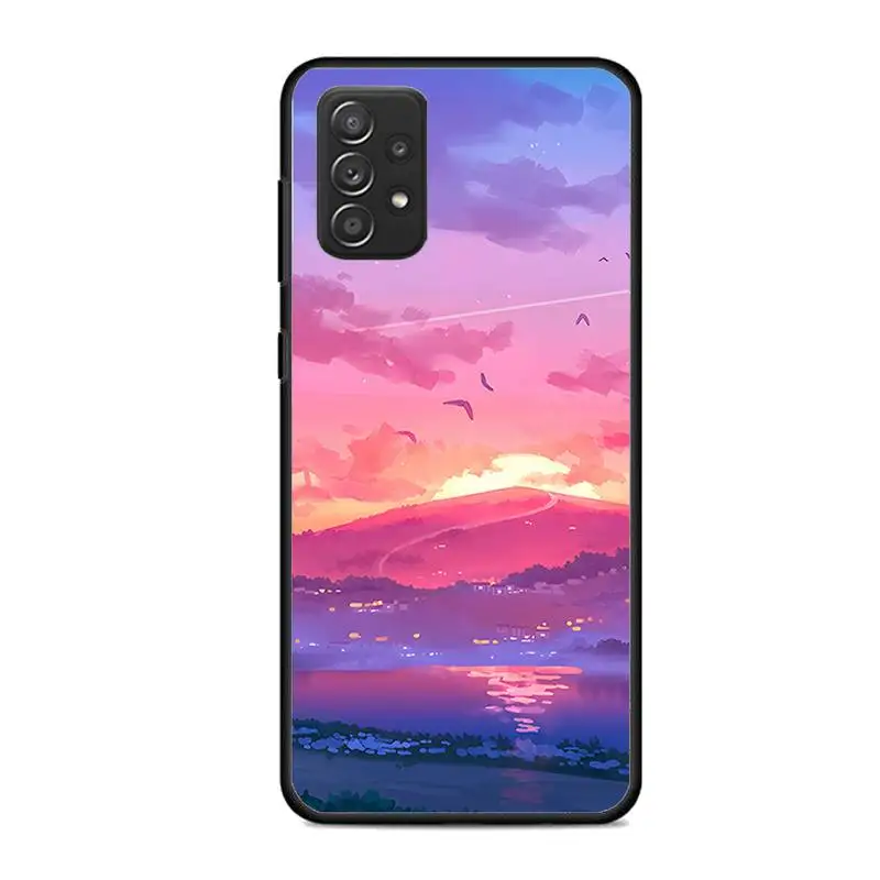 Pixel Aesthetic Art Phone Case For Samsung Galaxy Note 5 8 9 10 20 Lite Plus Pro Ultra J4 J5 2016 Prime J 6 7 Funda |