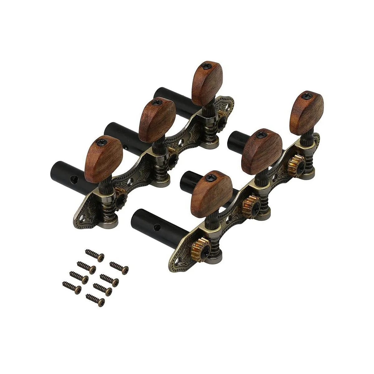 

2Pieces Guitar Tuner Tuning Keys Pegs Machine Heads for Classical Guitar