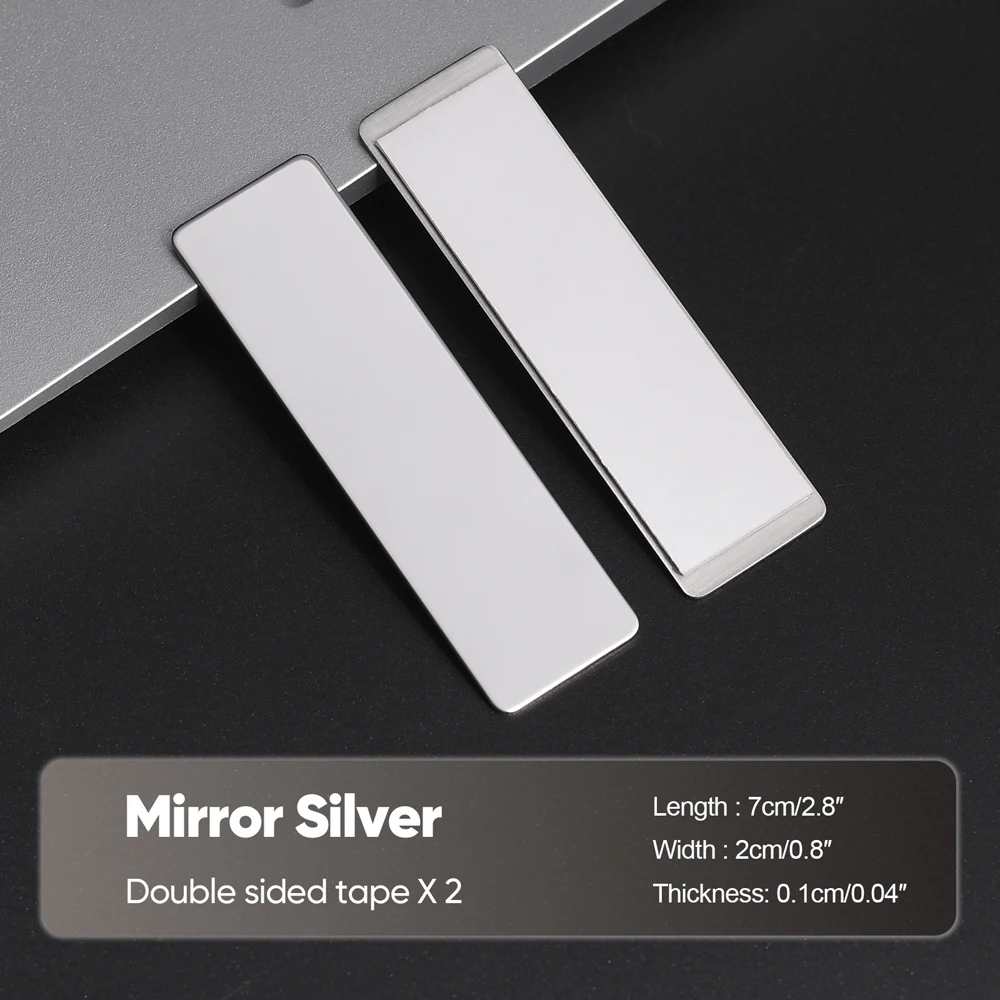 

Металлический держатель для бейджа AUERHAHN 70x20 мм