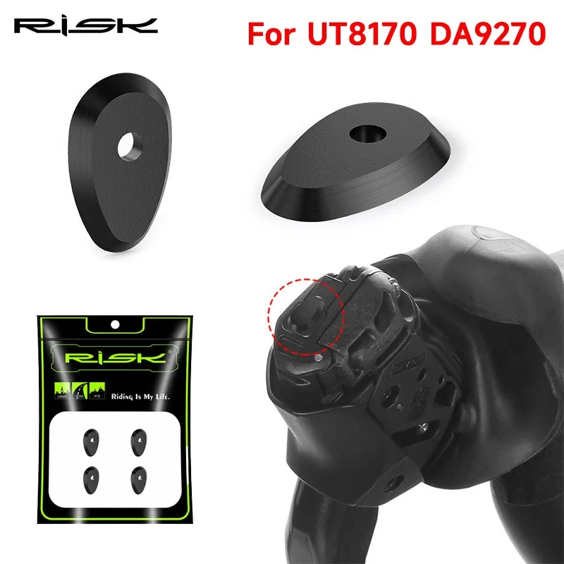 Фото Кнопки-накладки для электронных переключателей скоростей RISK для Shimano Ultegra R8170, Dura Ace R9270, проставки для рычагов переключения скоростей шоссейных велосипедов №1