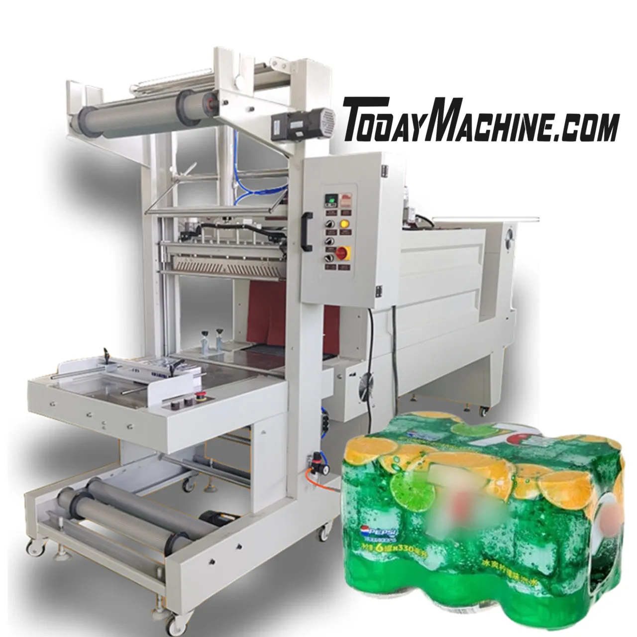 

PE Film Shrink Packing Machine /Bottle Sleeve Wrapper Thermal Shrink Packer