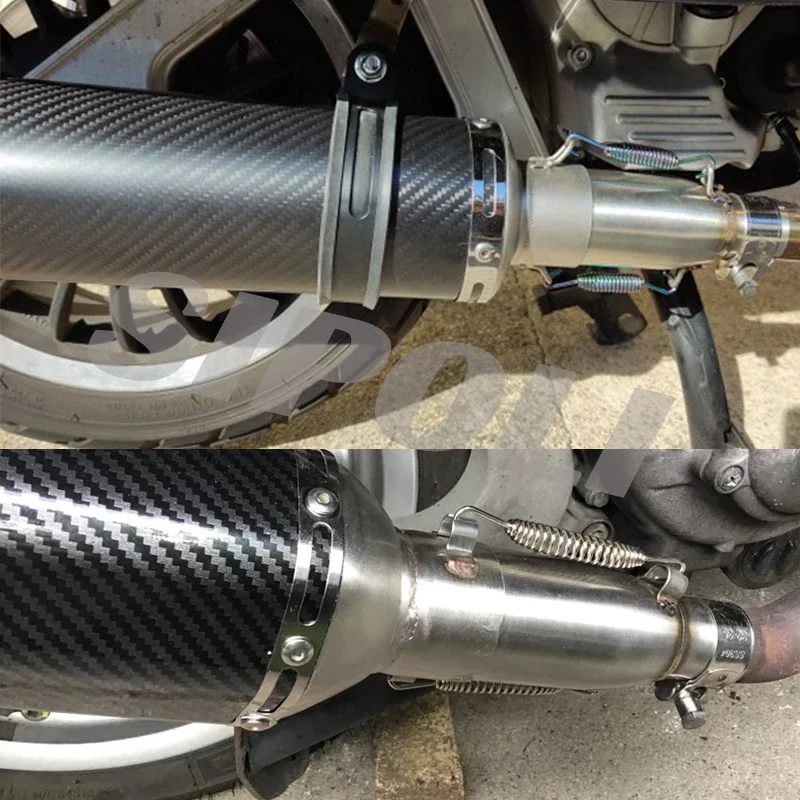 MP3 для Piaggio BEVERLY 125 300 09-16 LT X10 2012-2016 mp3 250 08-14 выхлопная средняя труба мотоцикла из