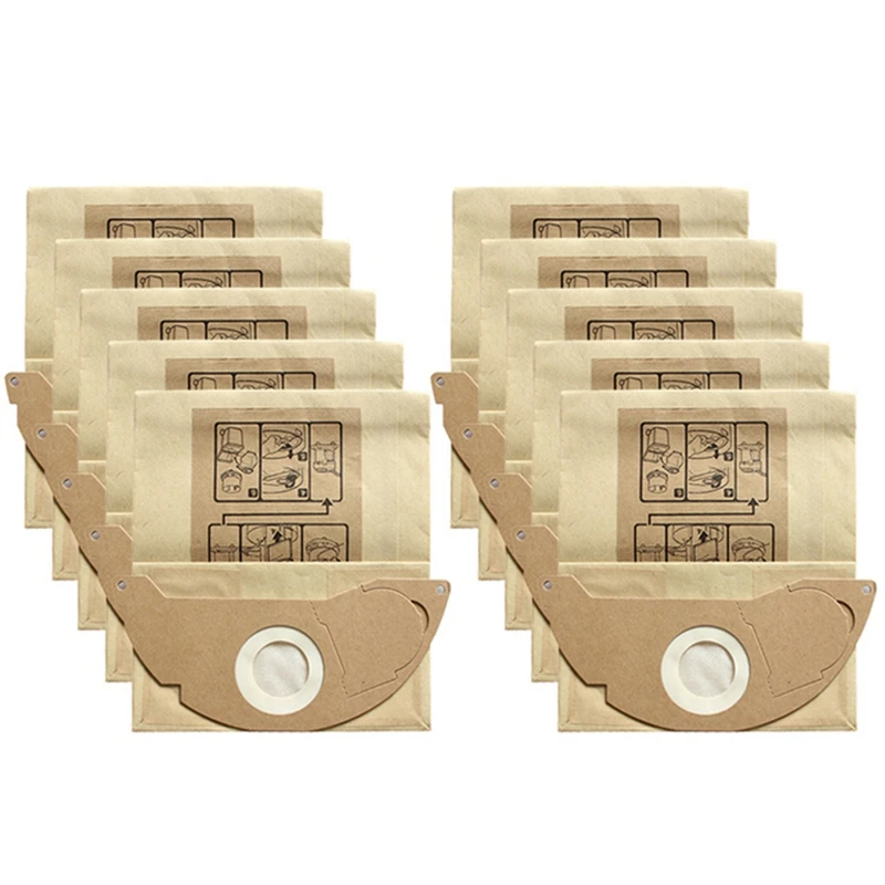 

Replacement Air Dust Filters Bags For Karcher Vacuum Cleaners Parts Cartridge HEPA Filter WD2250 WD3.200 MV2 MV3 WD3